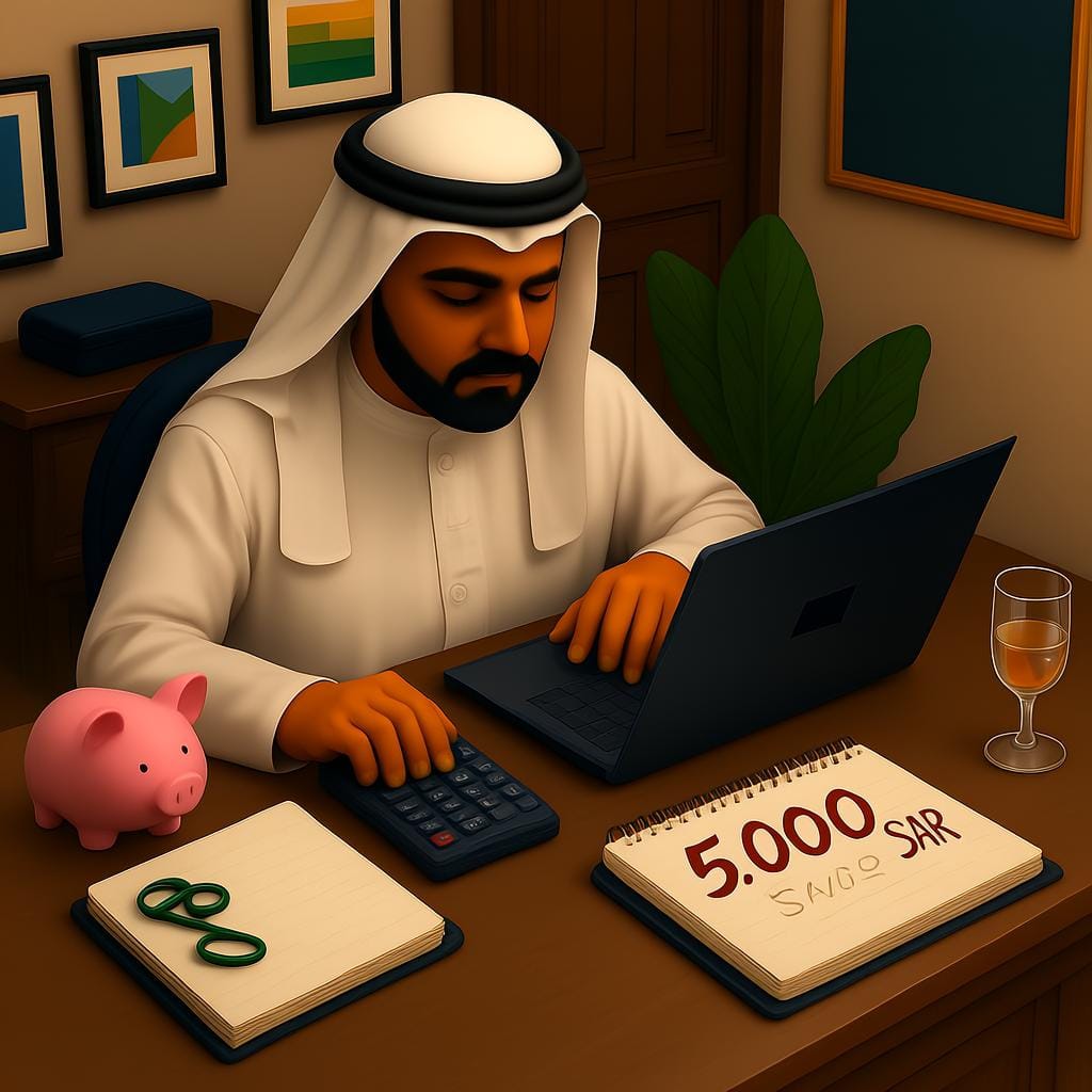 كيف أبدأ التوفير من راتب 5000 ريال
