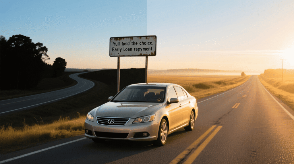 هل يمكنني سداد قرض السيارة قبل موعده؟ ما هي الرسوم والفوائد؟